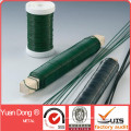 Green florist wire 0.9mm / color coated craft wire
